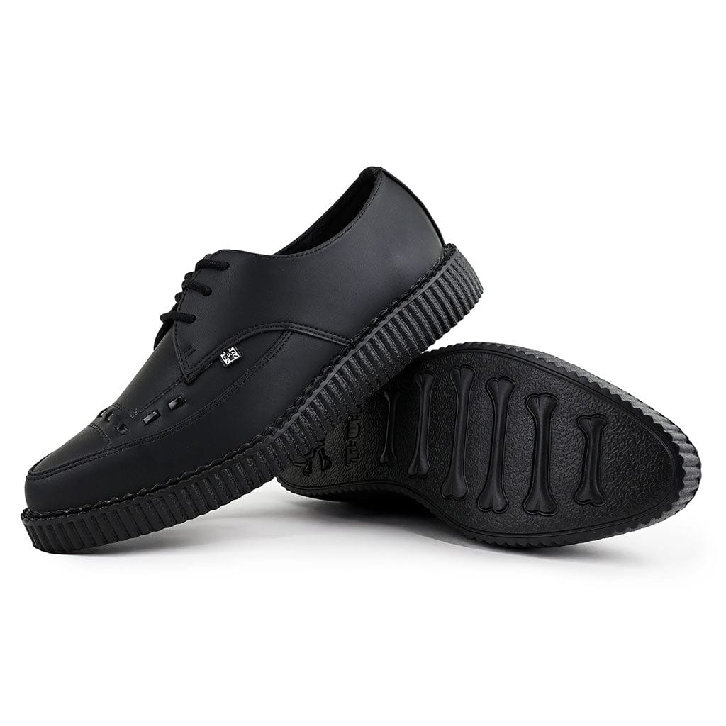 Pointed Creeper Lace Up Black TUKskin™ - Image 4