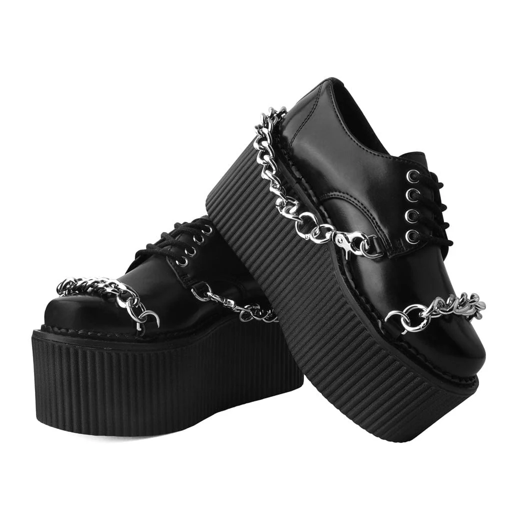 StratoCreeper Chained Up Black Vegan Leather - Image 4