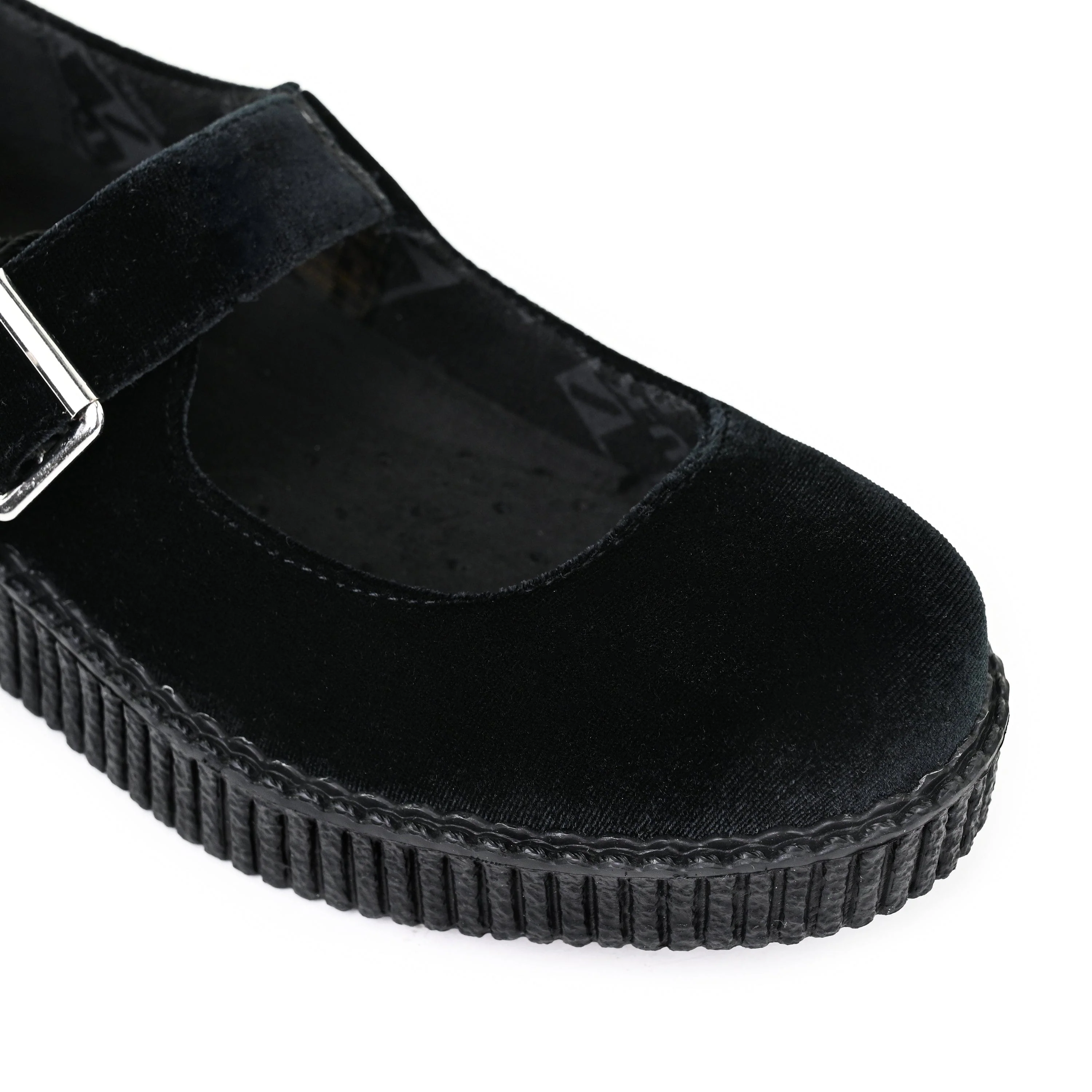 Viva Low Mary Jane Black Velvet - Image 5