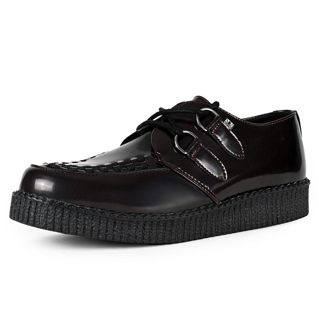 Viva Low Creeper Burgundy Vegan Leather - Image 2