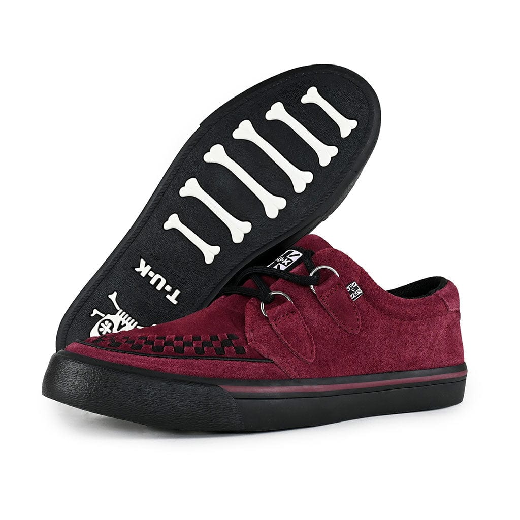 Creeper Sneaker Burgundy Suede - Image 3