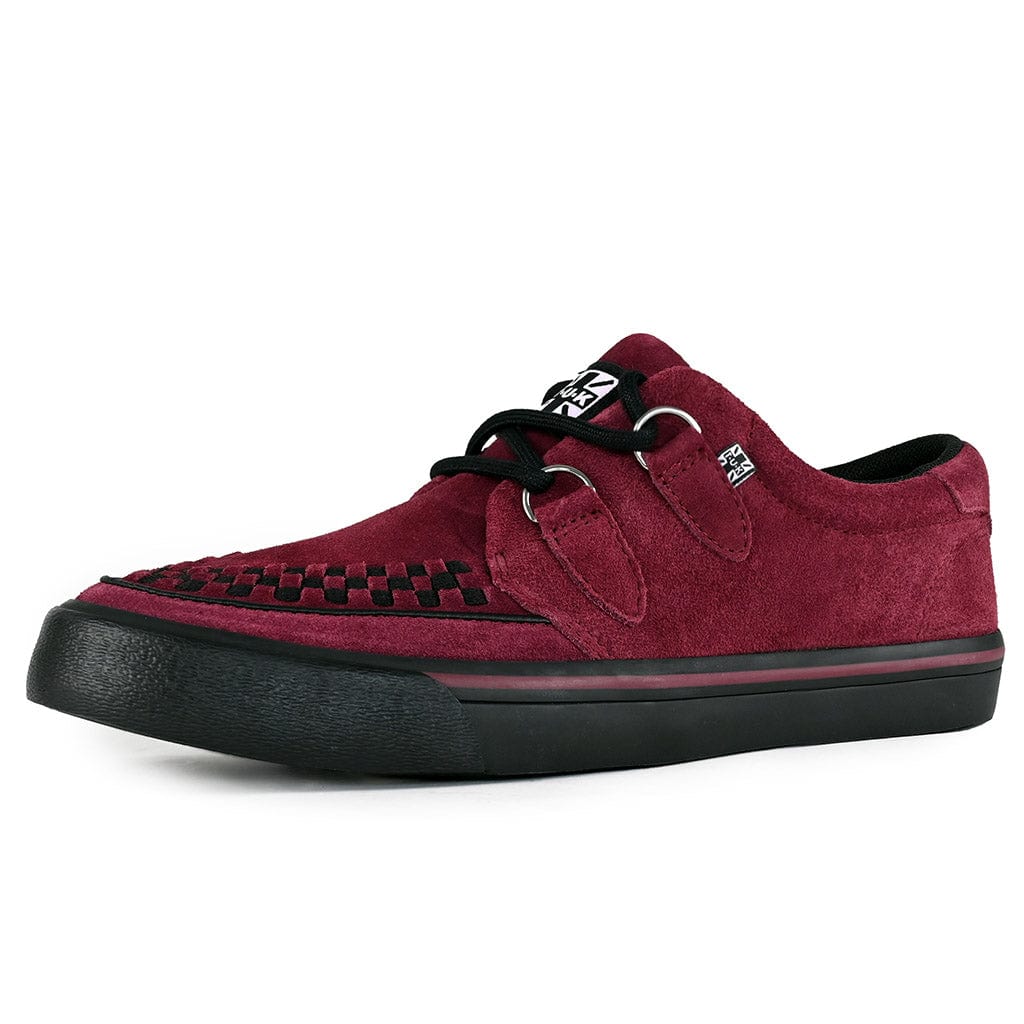 Creeper Sneaker Burgundy Suede - Image 4
