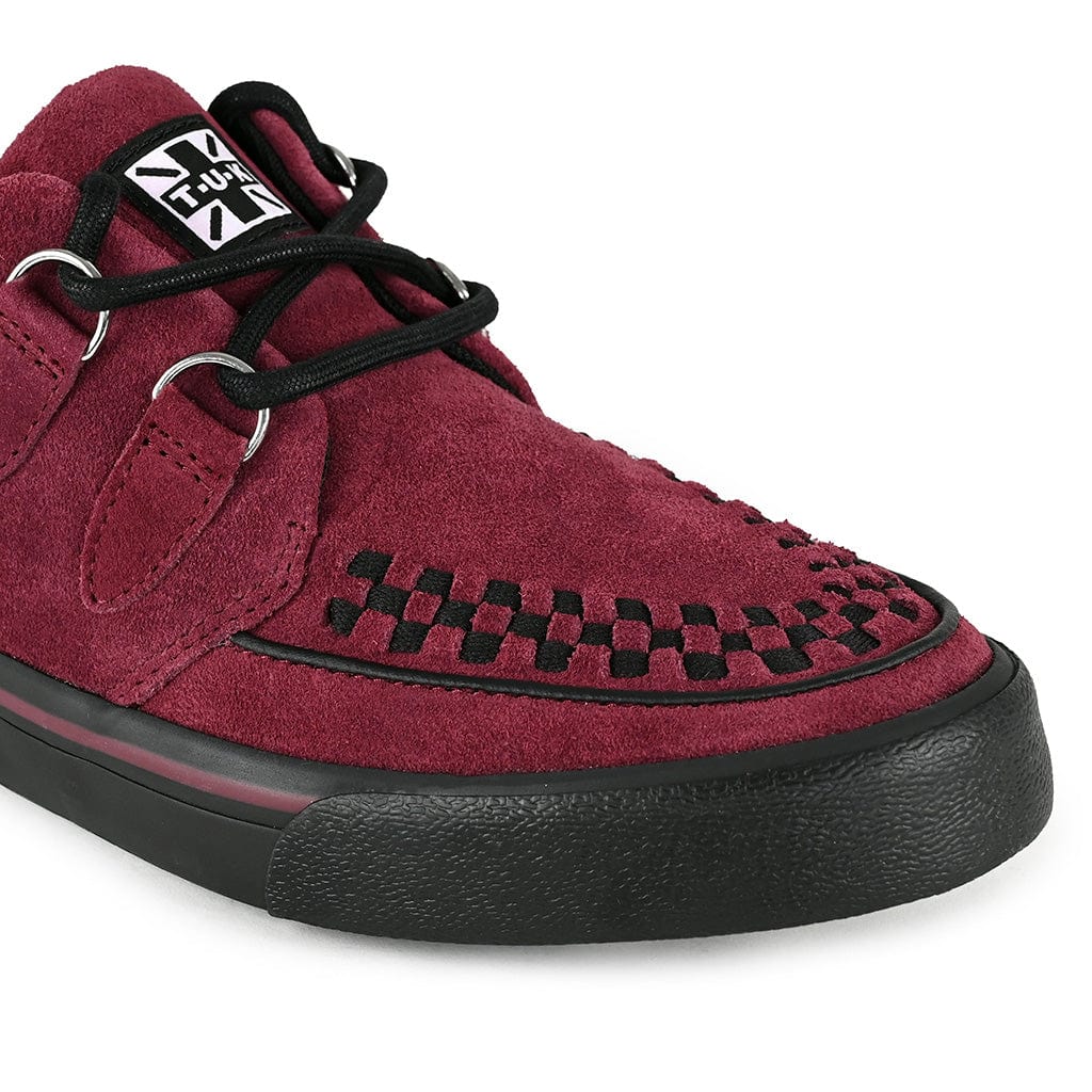 Creeper Sneaker Burgundy Suede - Image 6
