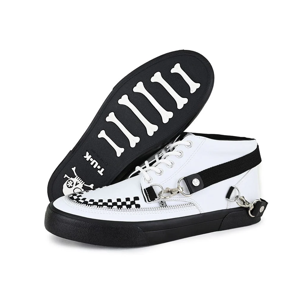 Creeper Sneaker Mid Top White TUKskin™ - Image 4