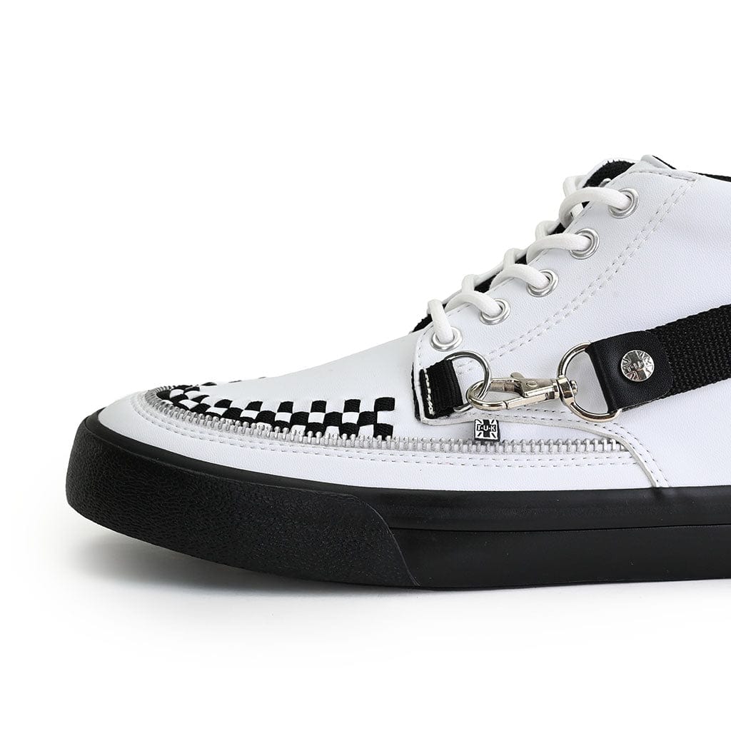 Creeper Sneaker Mid Top White TUKskin™ - Image 5