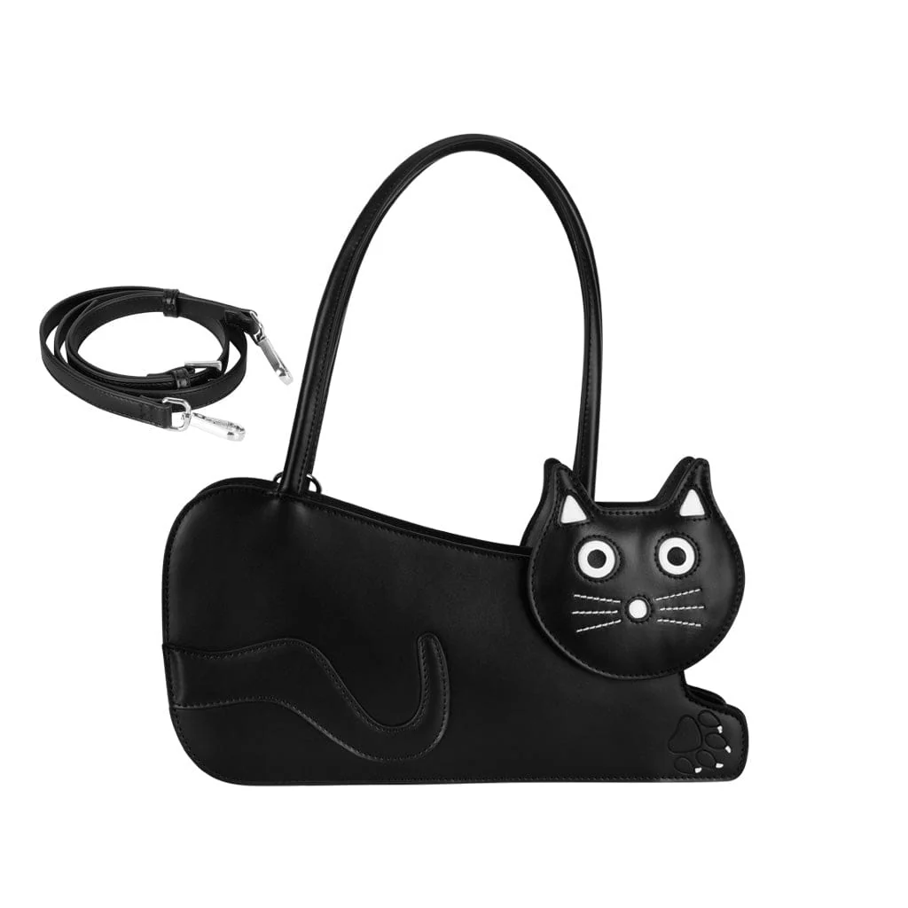 Kitty Handbag Black TUKskin - Image 3