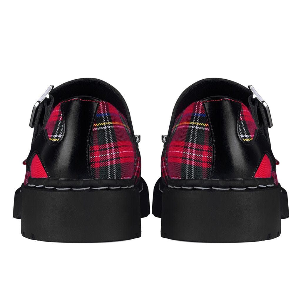 Mary Jane Kitty Black & Tartan Punk - Image 5