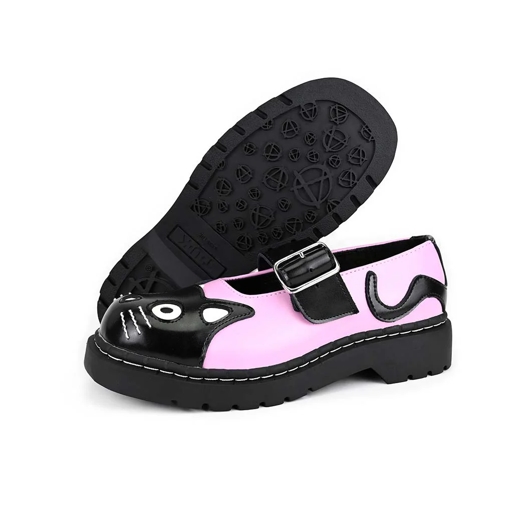 Mary Jane Kitty Pink Leather - Image 4