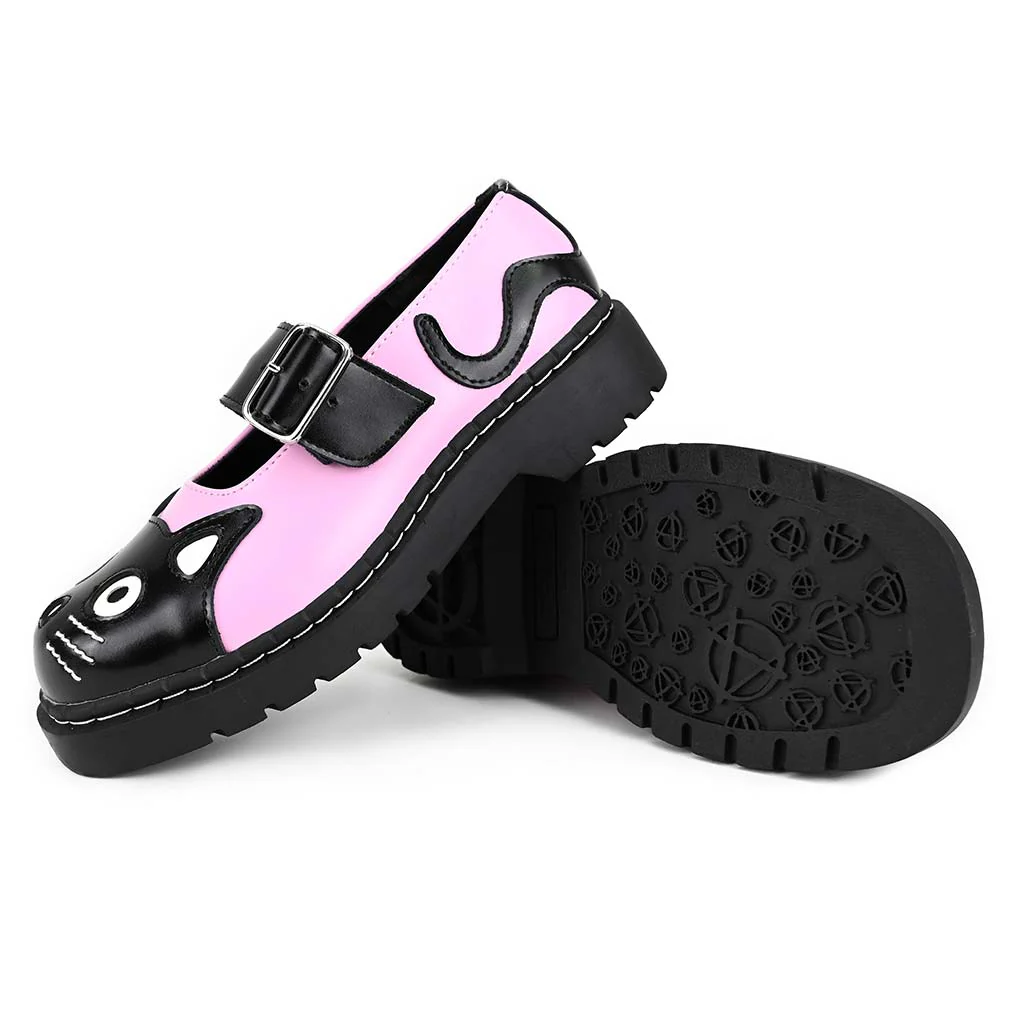 Mary Jane Kitty Pink Leather - Image 6