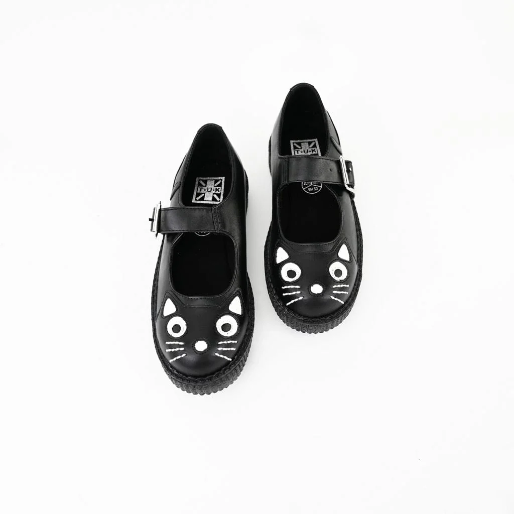 Mary Jane Kitty Viva Low Black TUKskin™ - Image 5