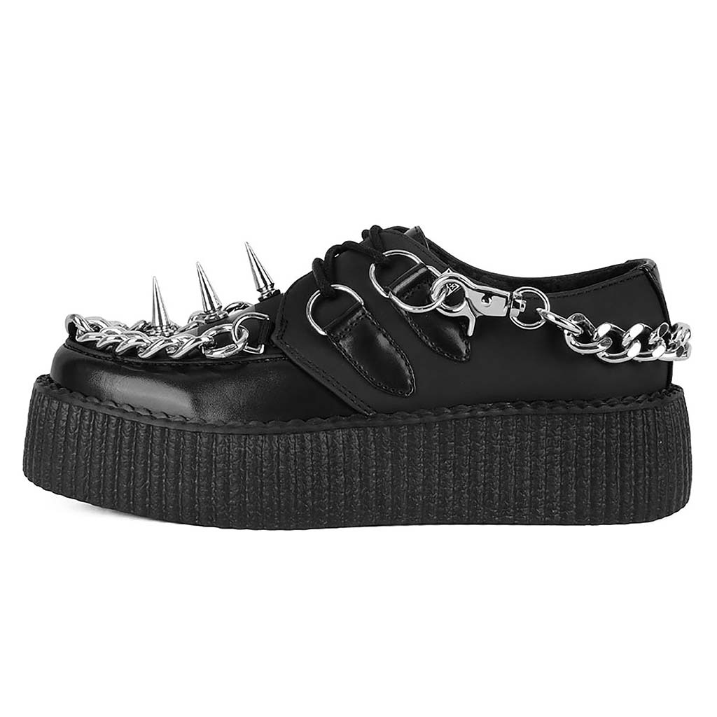 Viva High Creeper Black Spiked Vegan TUKskin™
