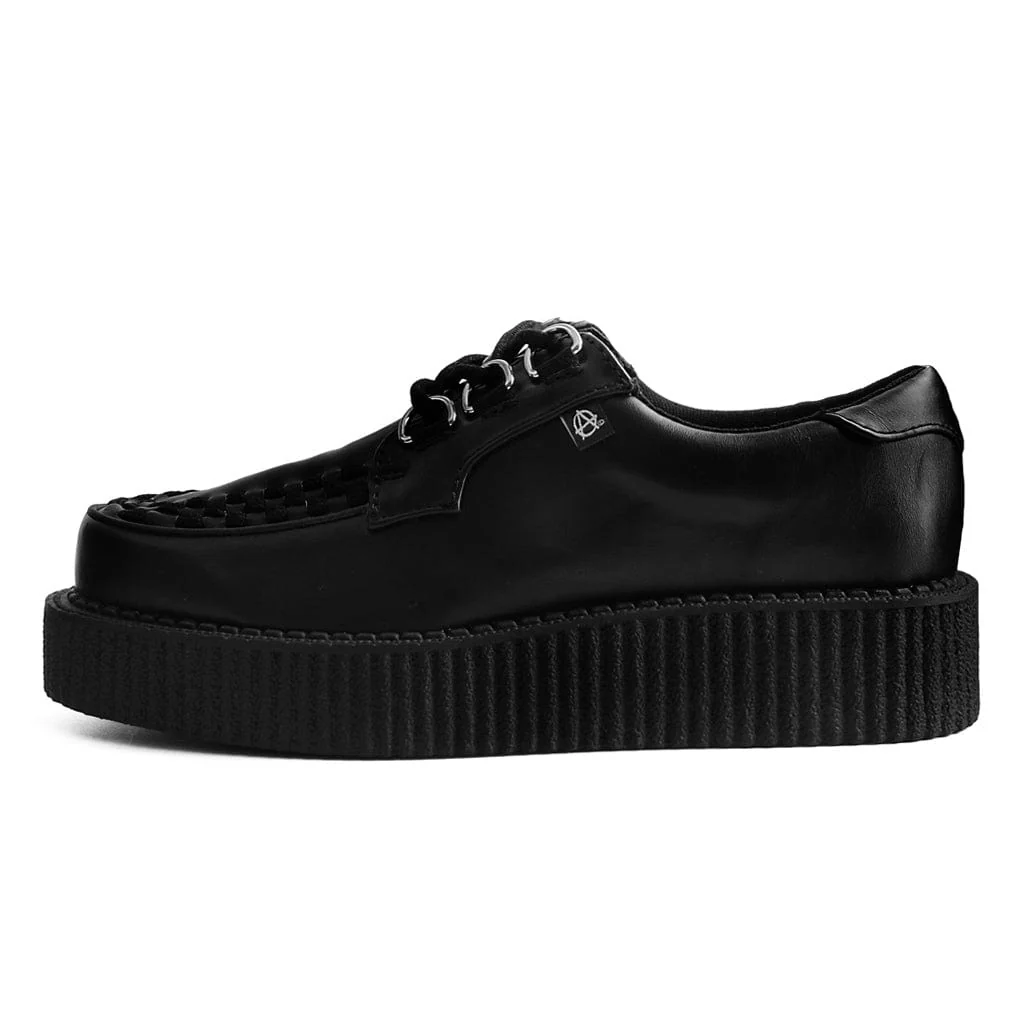 Anarchic Creeper Black Vegan Leather