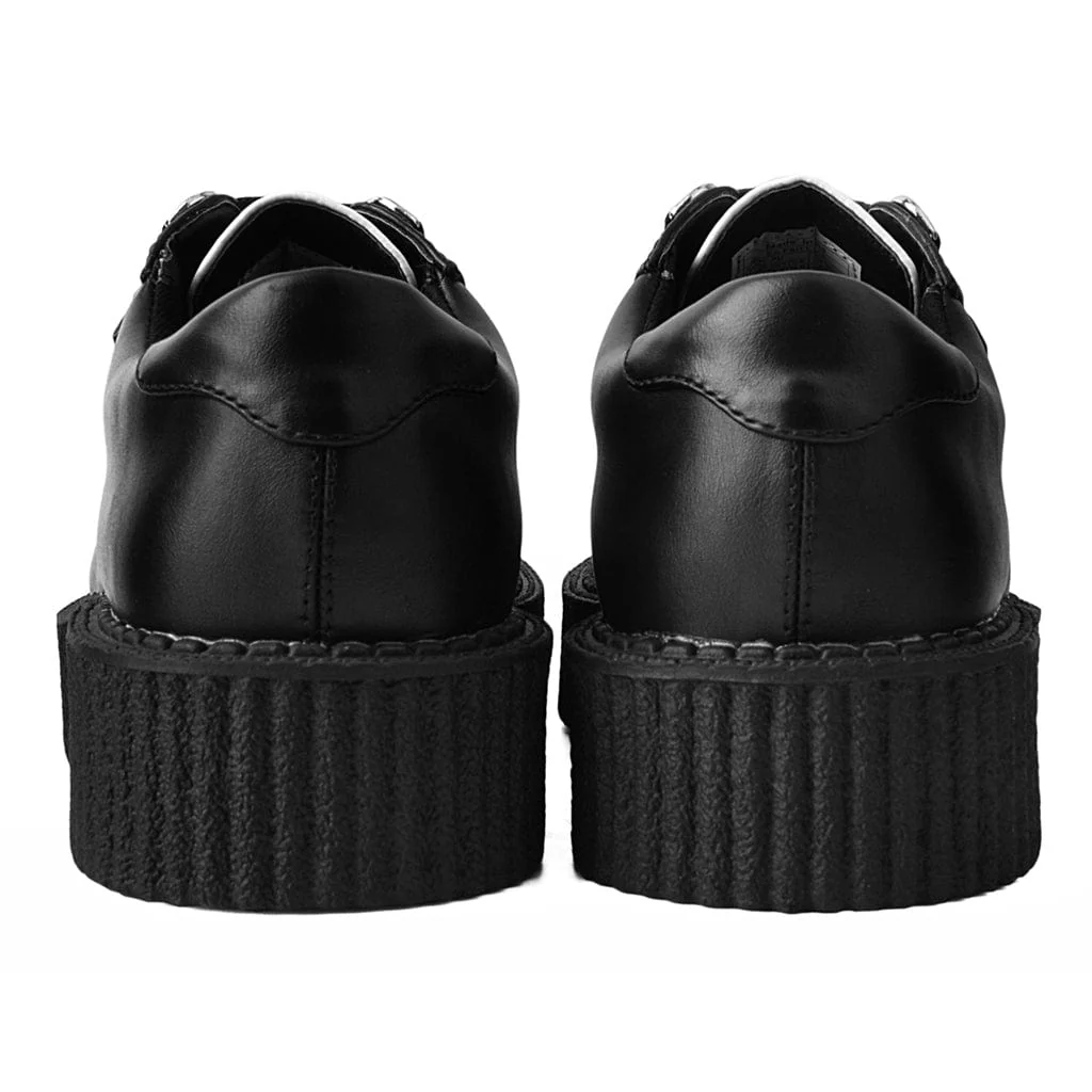 Anarchic Creeper Black & White Vegan Leather - Image 4