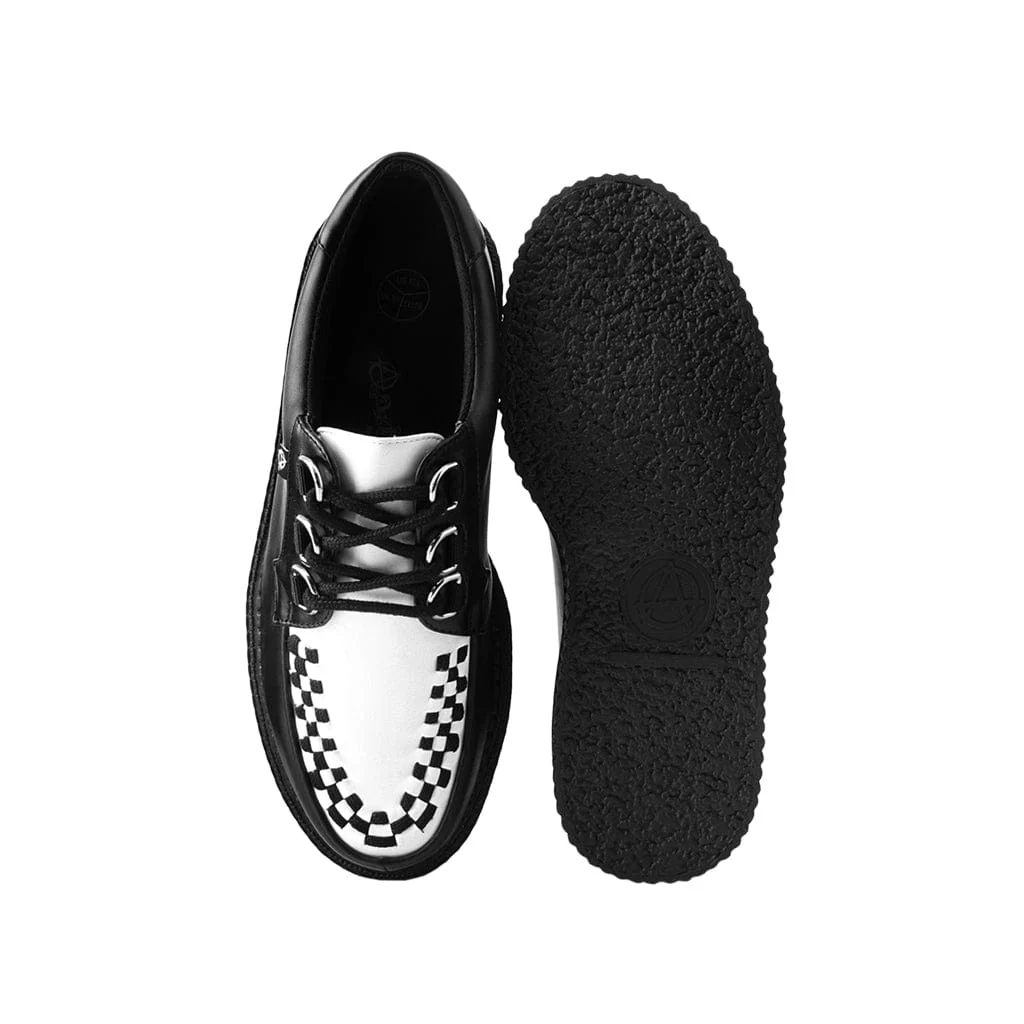Anarchic Creeper Black & White Vegan Leather - Image 5