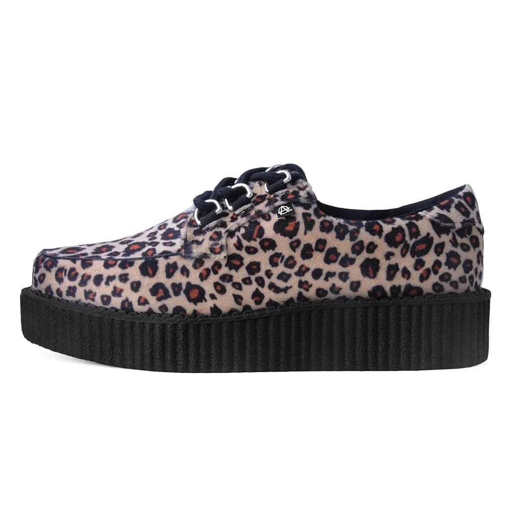 Anarchic Creeper Leopard Print Faux Fur
