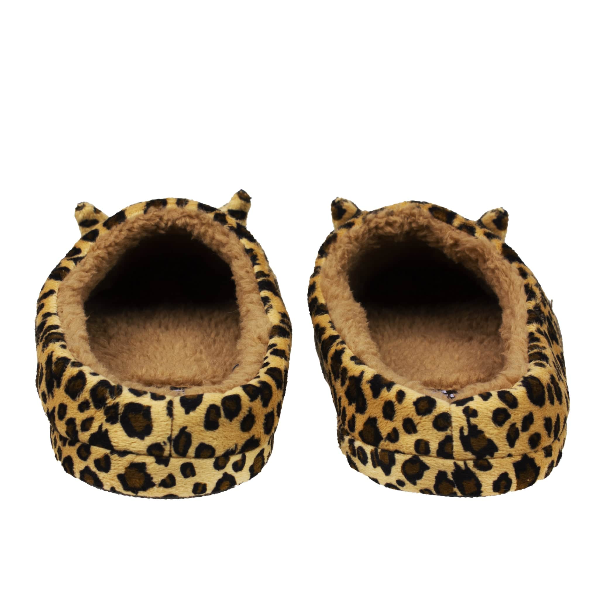 Slipper Leopard Kitty Faux Fur - Image 5