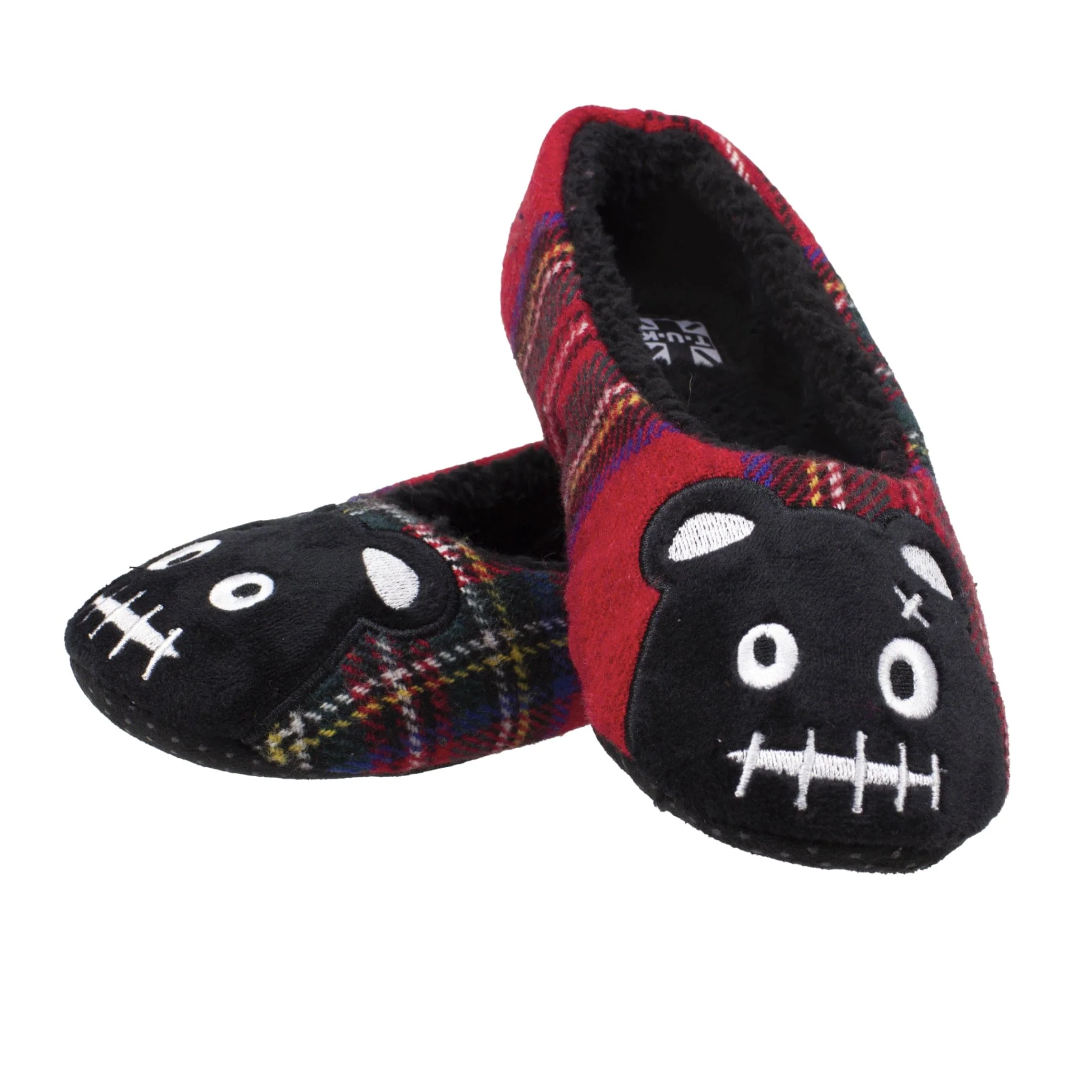 Slipper Tartan Punk Teddy - Image 3