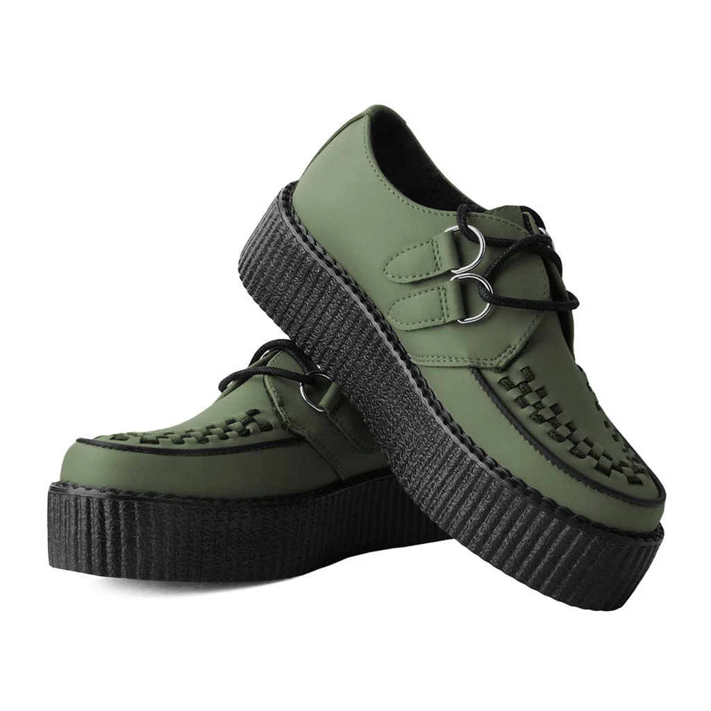 Viva High Creeper Dark Green Vegan TUKskin™ - Image 3