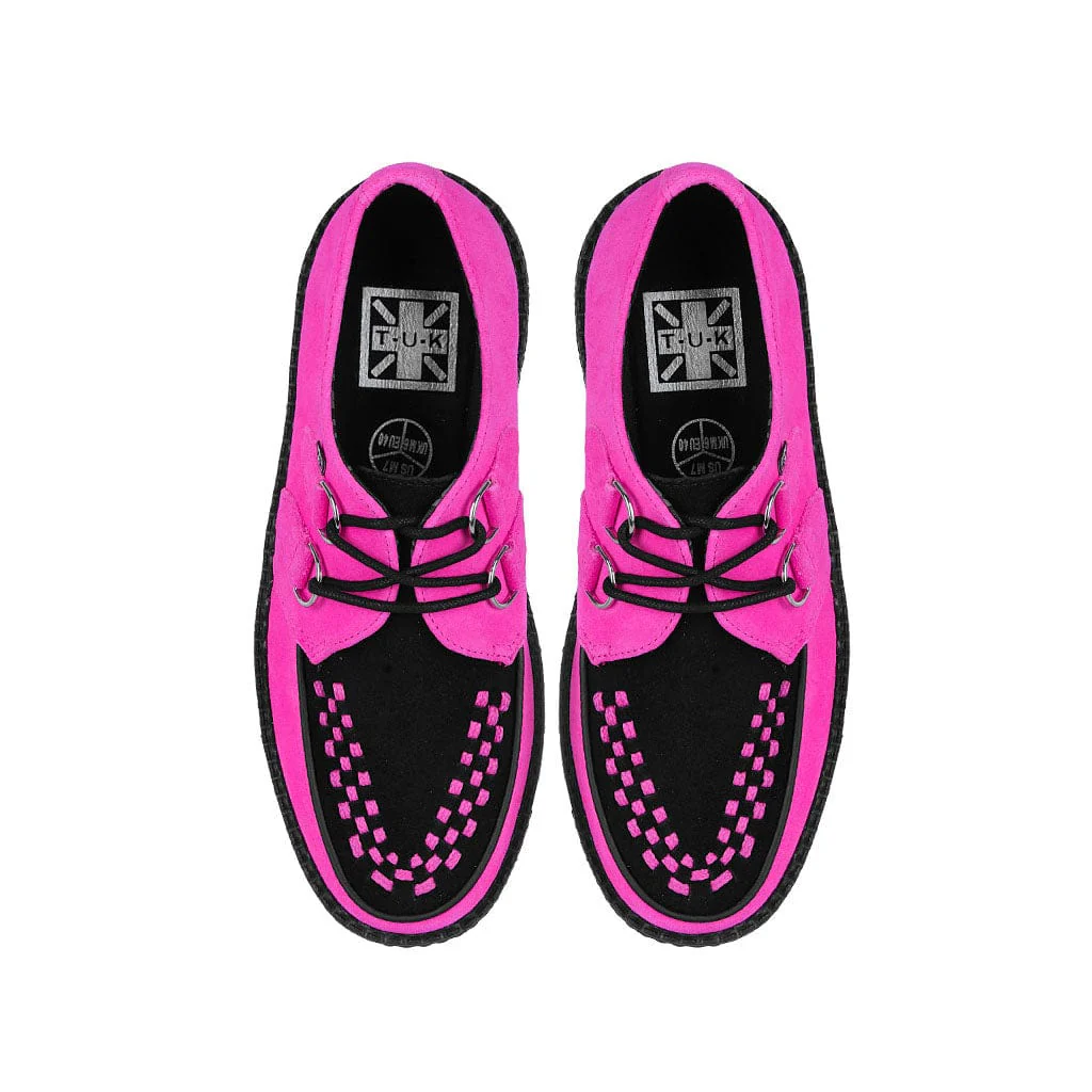 Viva High Creeper Neon Pink Suede - Image 5