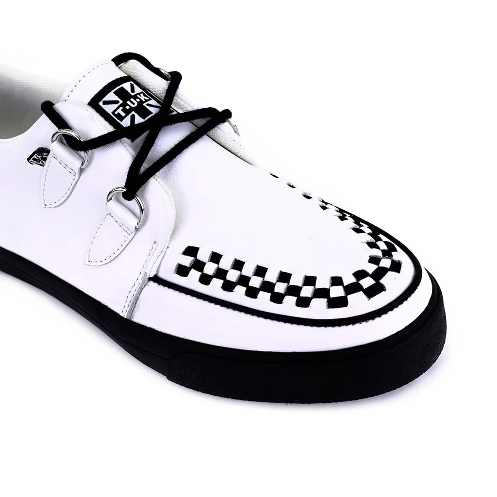 Creeper Sneaker White Leather - Image 5