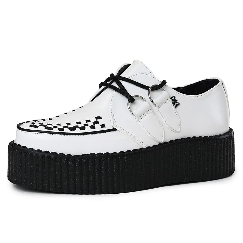 Viva High Creeper White Leather - Image 5