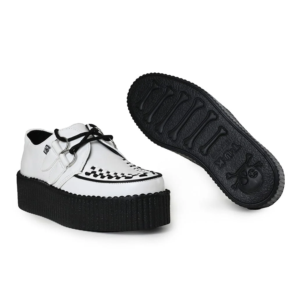 Viva High Creeper White Leather - Image 6